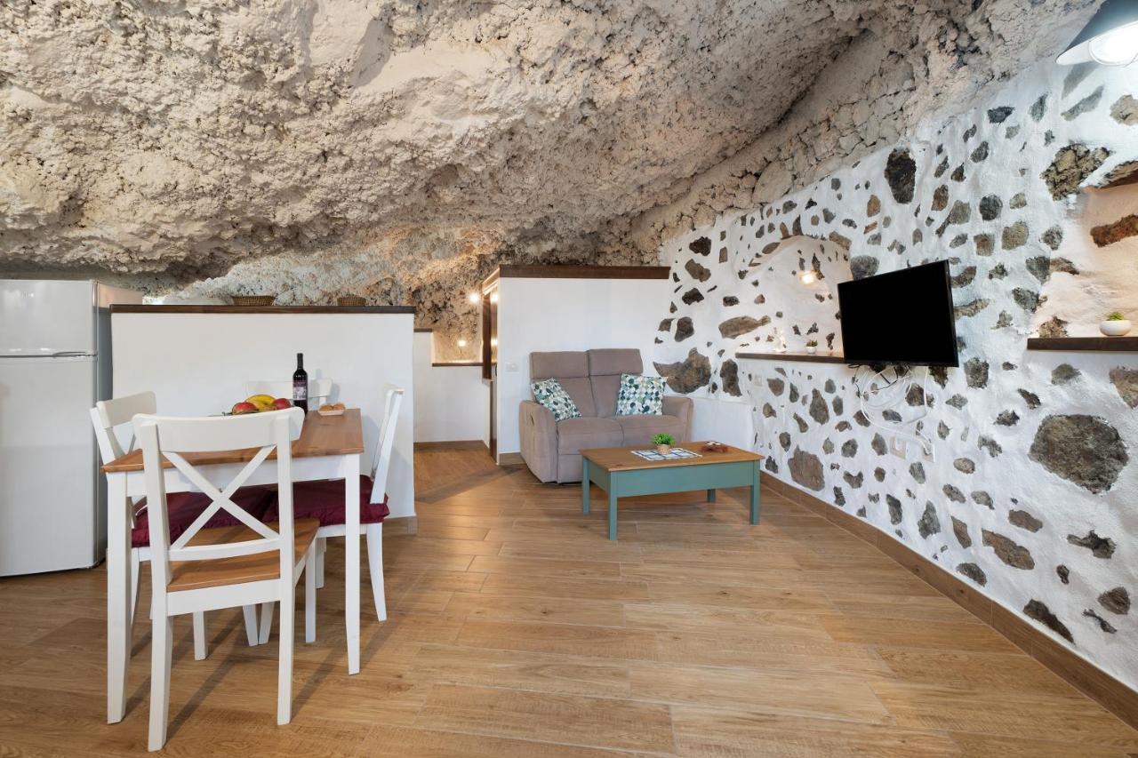 Ferienwohnung Cueva El Desvelo Tijarafe Exterior foto