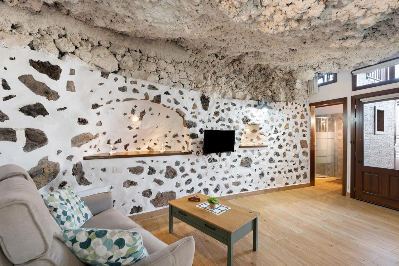Ferienwohnung Cueva El Desvelo Tijarafe Exterior foto